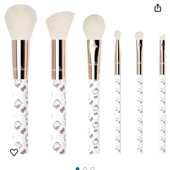 Bundle 2 Listings for $20😀 Hello Kitty Makeup Brush Set - Picture 6 of 7